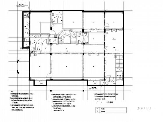 住宅建筑电气CAD施工图纸（人防） - 2