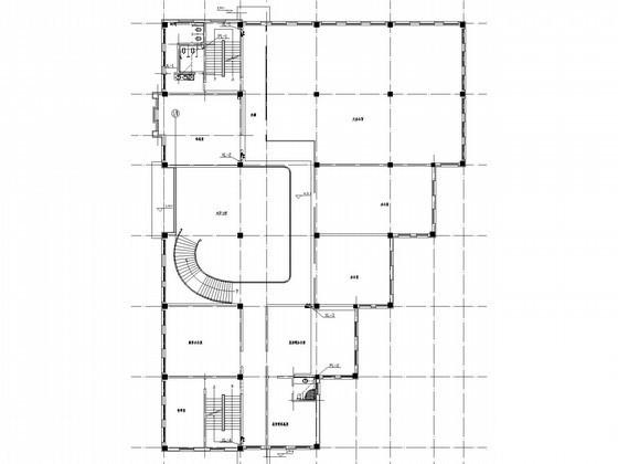 4层厂房办公楼宿舍给排水CAD施工图纸（甲级设计院）(消火栓系统图) - 5
