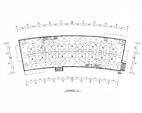 3层商业区电气设计CAD施工图纸（汽车库营业厅） - 3