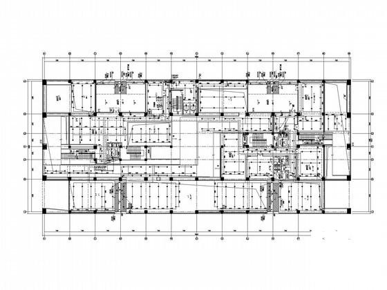 5层景区救急中心建筑给排水CAD施工图纸（消防水炮系统水喷雾系统） - 1