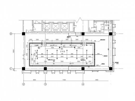 20层知名生活广场五星级连锁酒店给排水CAD施工图纸 - 2