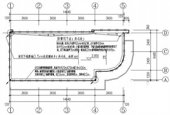 特殊教育学校门卫室电气设计CAD施工图纸 - 2