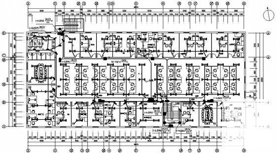 电站两层办公楼电气设计CAD施工图纸 - 1