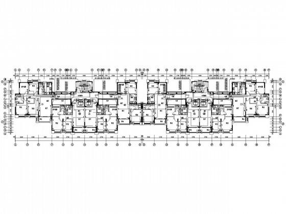 18层住宅楼小区电气CAD施工图纸（二级负荷） - 1