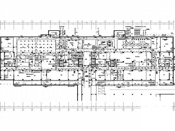 12层医院病房楼给排水CAD施工图纸（直饮水系统室内供氧吸引系统） - 1