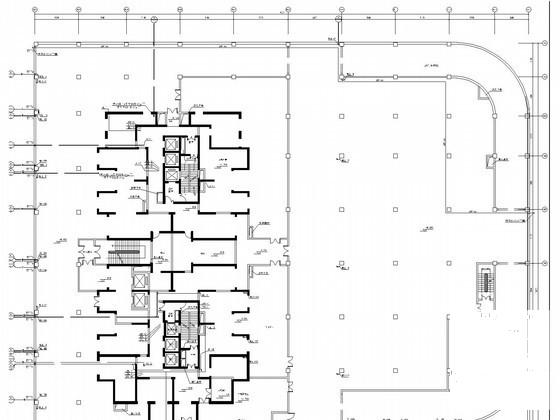 超高层住宅楼给排水CAD施工图纸（毕业设计） - 1