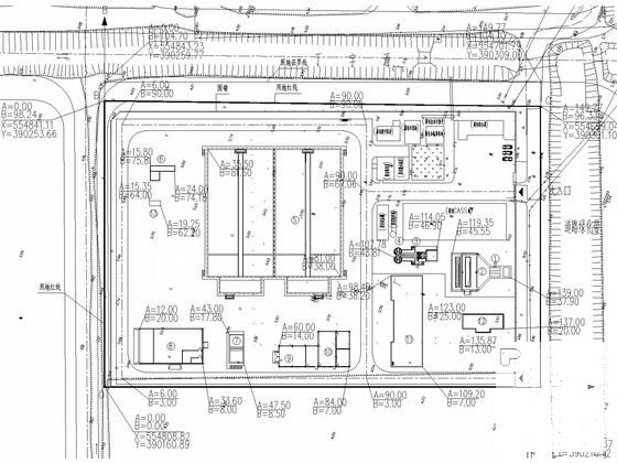 6万平污水处理厂建筑给排水及工艺施工图纸（CASS工艺） - 2