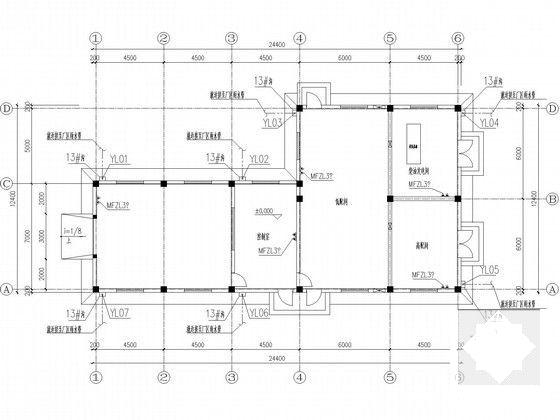 6万平污水处理厂建筑给排水及工艺施工图纸（CASS工艺） - 5