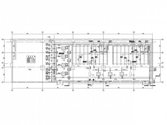 16层医院病房楼给排水CAD施工图纸（太阳能热水高压细水雾系统）(消防平面图) - 2