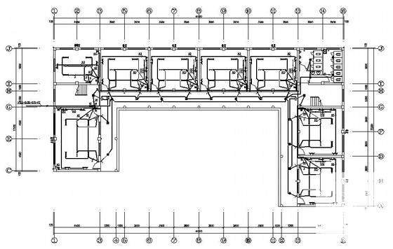 两层小学教学楼电气设计CAD施工图纸(照明配电系统) - 2