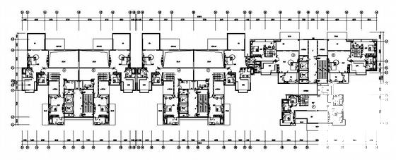 30层住宅楼小区电气设计CAD施工图纸(消防联动控制系统) - 1