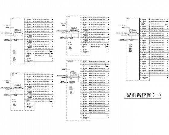 级重点高中15层综合楼电气CAD施工图纸(火灾监控系统图) - 2