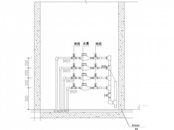 超高层住宅楼太阳能热水系统给排水CAD施工图纸（光伏系统） - 2