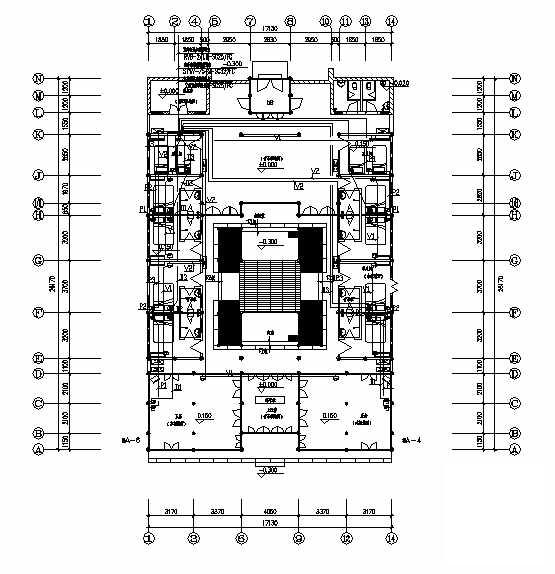 灾后核心区改建电气设计CAD施工图纸(防雷接地系统) - 3