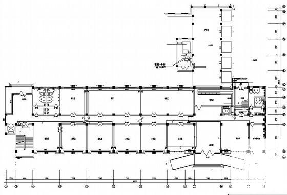 6层综合办公楼电气设计CAD施工图纸 - 1