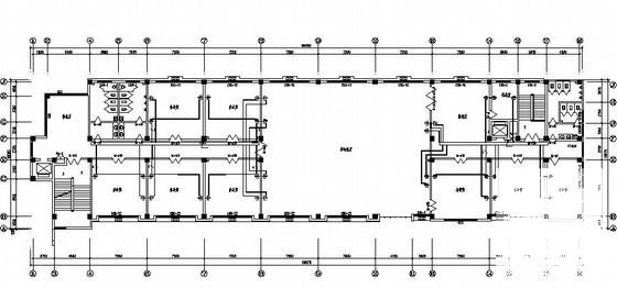 6层综合办公楼电气设计CAD施工图纸 - 3