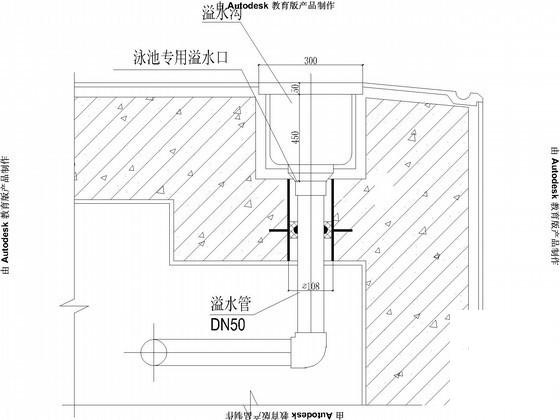 室内游泳池恒温恒湿给排水CAD施工图纸 - 4