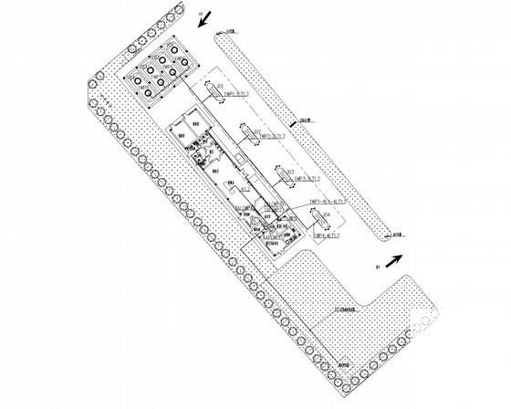 三级负荷加油站强弱电CAD施工图纸（甲级设计院）(自动监控系统) - 1