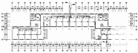 6层宿舍楼电气设计CAD施工图纸（配电系统等） - 2