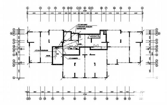 住宅小区电气设计CAD施工图纸(计算机网络系统) - 4