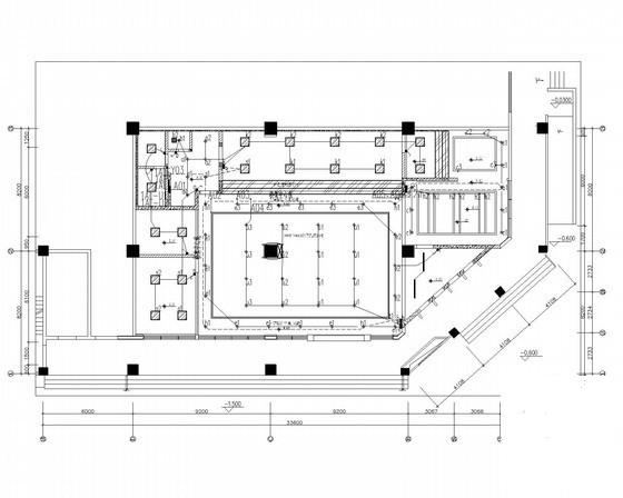 单层办公楼电气CAD施工图纸 - 2