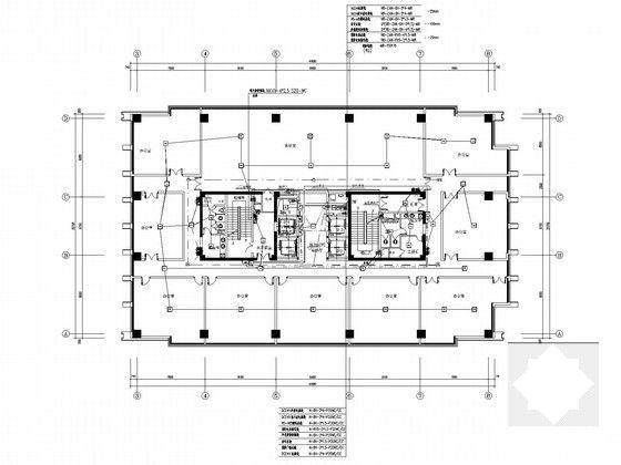 17层大型传媒中心电气CAD施工图纸（人防设计） - 4