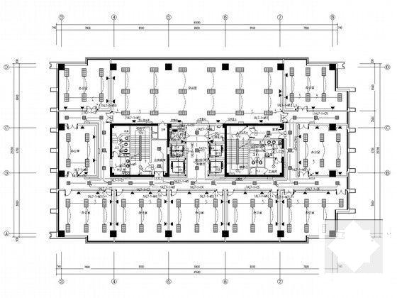 17层大型传媒中心电气CAD施工图纸（人防设计） - 5