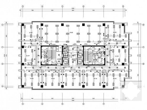 17层大型传媒中心电气CAD施工图纸（人防设计） - 5