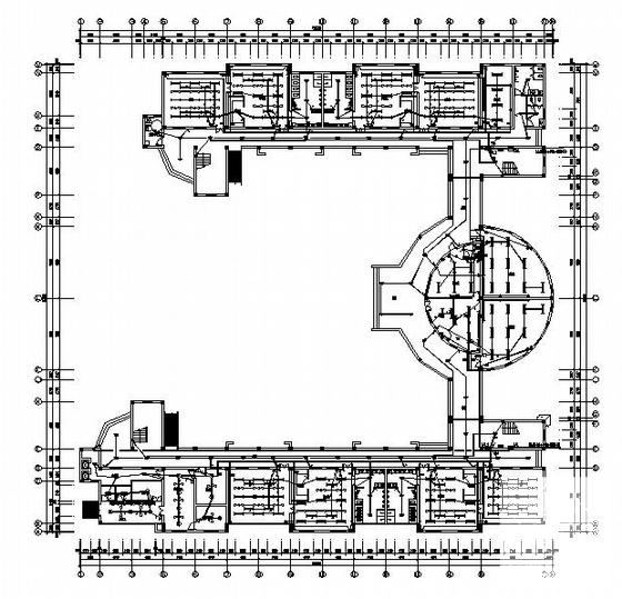 3层幼儿园电气设计CAD施工图纸(防雷接地系统) - 3