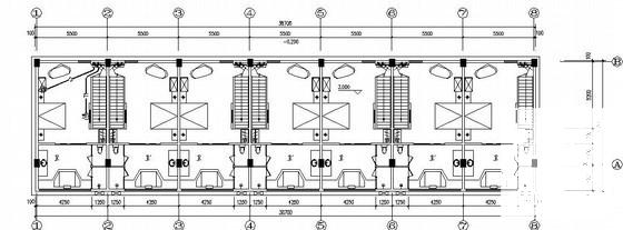 两层汽车旅馆电气设计CAD施工图纸(防雷接地系统) - 2
