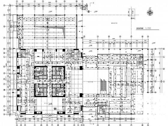 商业办公楼给排水CAD施工图纸（200米以上55层） - 1