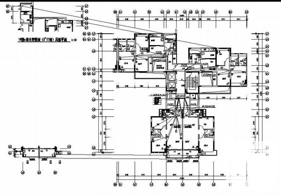 住宅小区智能化系统电气设计CAD施工图纸 - 2