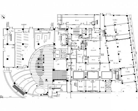 10层医疗建筑给排水CAD施工图纸（中心供氧系统直饮水） - 1