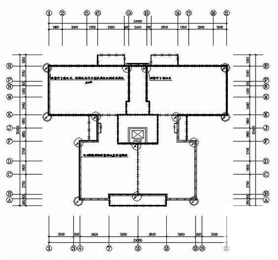 12层教师公寓电气设计CAD施工图纸(火灾自动报警系统) - 4