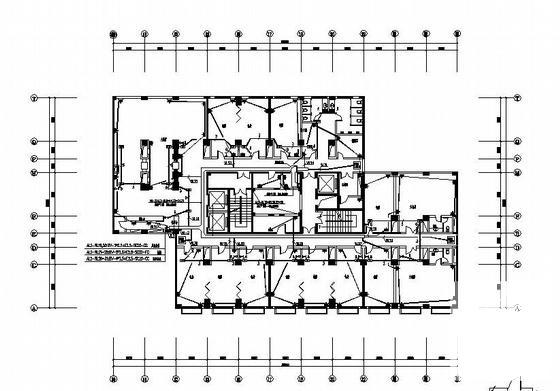 15层高层宾馆电气设计CAD施工图纸(火灾自动报警系统) - 1