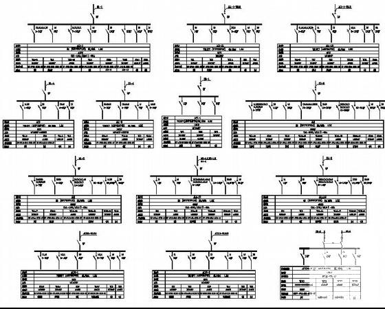 15层高层宾馆电气设计CAD施工图纸(火灾自动报警系统) - 3