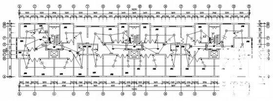 10层住宅楼电气设计CAD施工图纸(防雷接地系统) - 1