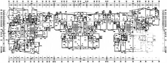超高层商住楼给排水CAD施工图纸（46层） - 1
