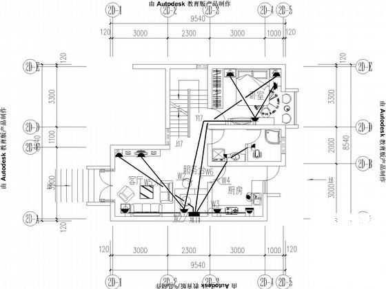 两层砌体结构安置房电气图纸（甲级设计院） - 2