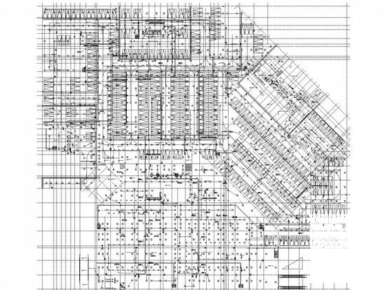 22层美食广场电气CAD施工图纸(高低压配电系统) - 1