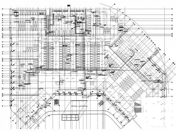 22层美食广场电气CAD施工图纸(高低压配电系统) - 2