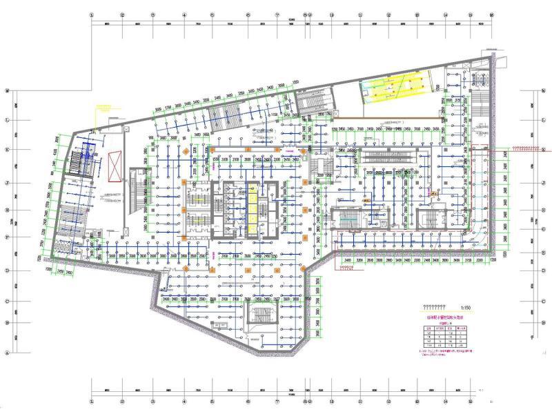 超高层地标建筑大厦地下室消防给排水CAD施工图纸（泵房） - 2