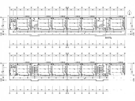 3层小学教学楼电气CAD施工图纸（三级负荷） - 1