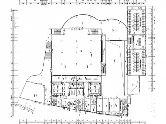 学校3层食堂及浴室给排水CAD施工图纸 - 2