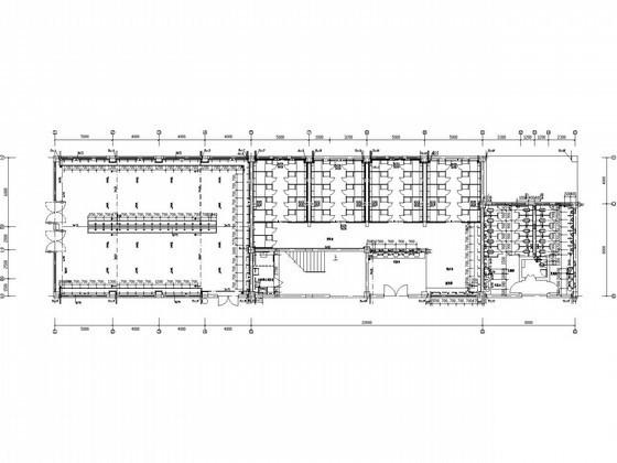 学校3层食堂及浴室给排水CAD施工图纸 - 3