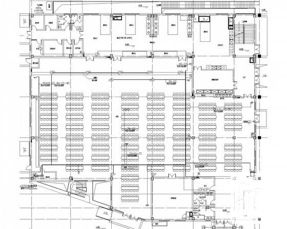 3层体育馆电气CAD施工图纸（甲级设计院） - 3