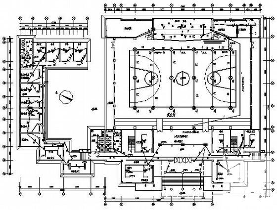 3层剧院大楼电气CAD施工图纸（一级负荷） - 1