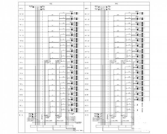 高档住宅楼高层电气CAD施工图纸（甲级院设计）(框架剪力墙结构) - 5