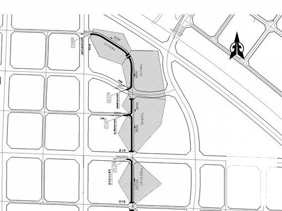 二公里市政道路给排水CAD施工图纸 - 2