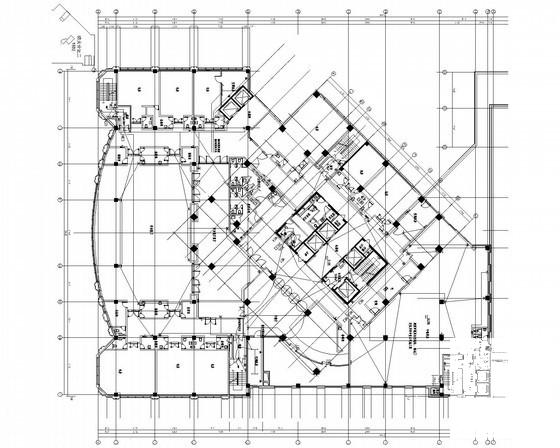 国际大酒店电气CAD施工图纸（甲级院设计）(钢筋混凝土结构) - 1